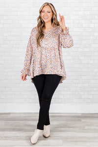 Printed Babydoll Tunic