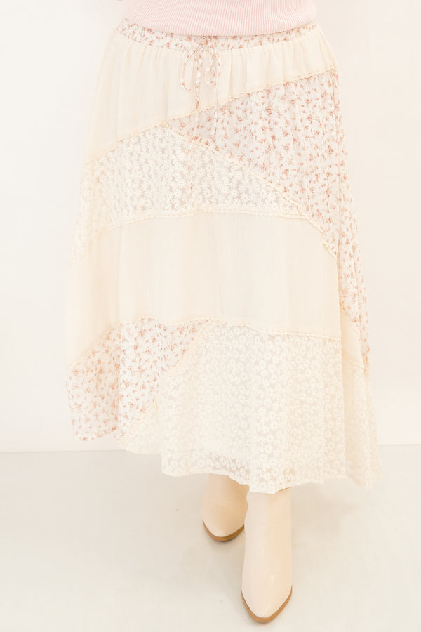 Light Of My Life Skirt, Cream