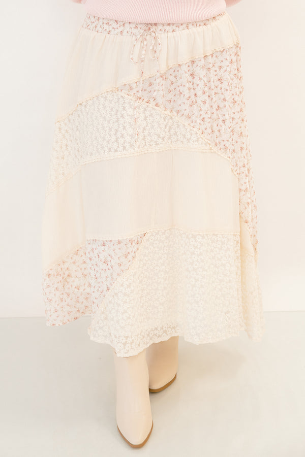 Light Of My Life Skirt, Cream
