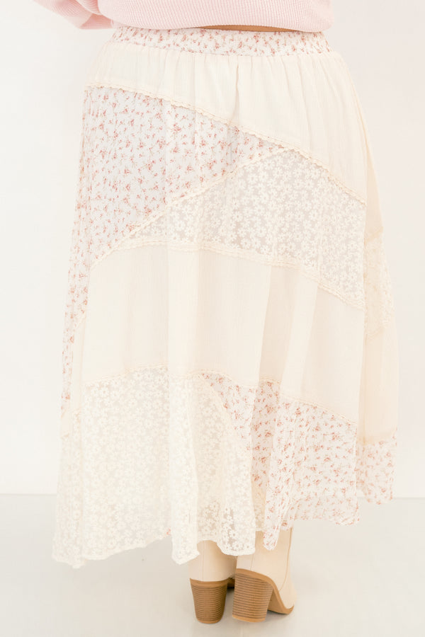 Light Of My Life Skirt, Cream