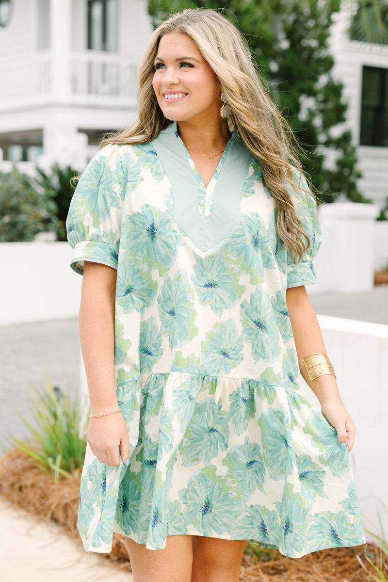 Women's Line It Up Dress, Green