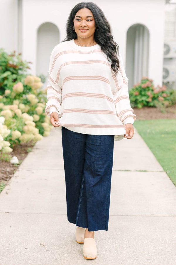 Living For It Sweater, Ivory