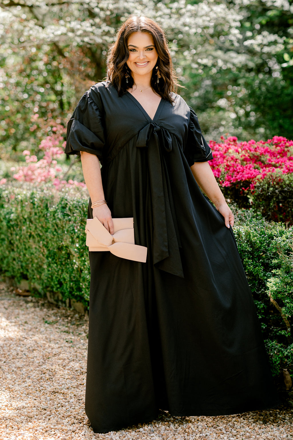 Women's Looking At Me Maxi Dress, Black