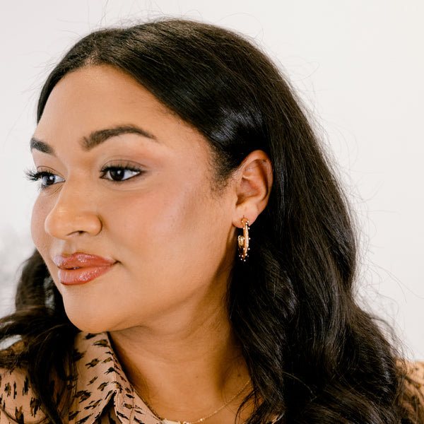 Lost In the Love Earrings, Gold