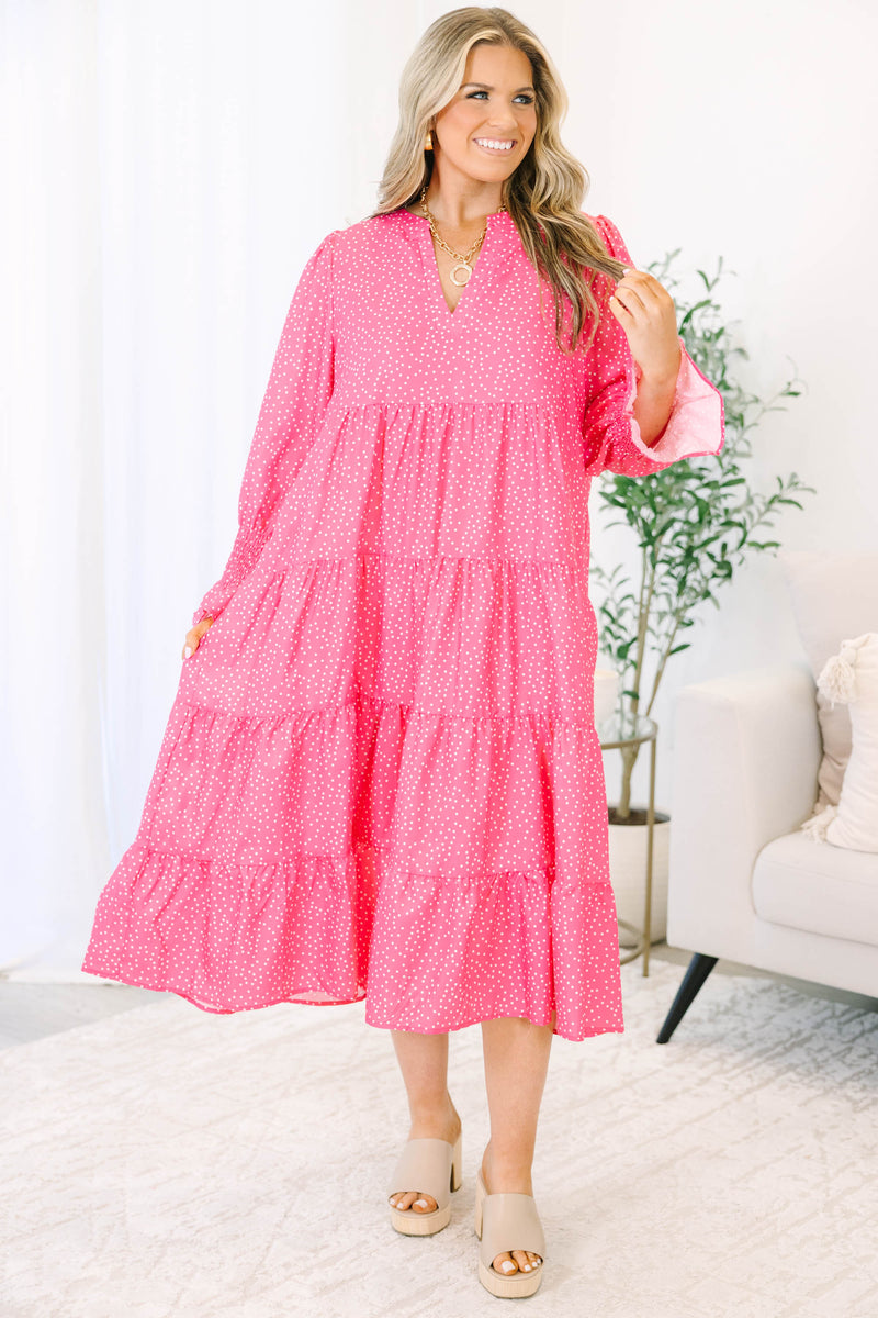 Women's Love You So Dress, Pink