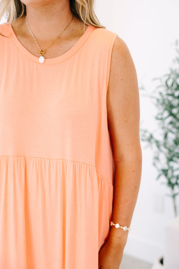 Lovely Choice Dress, Coral