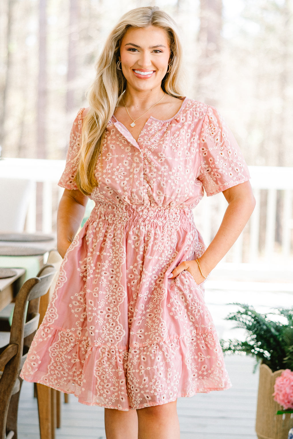 Women's Lush with Life Dress, Pink