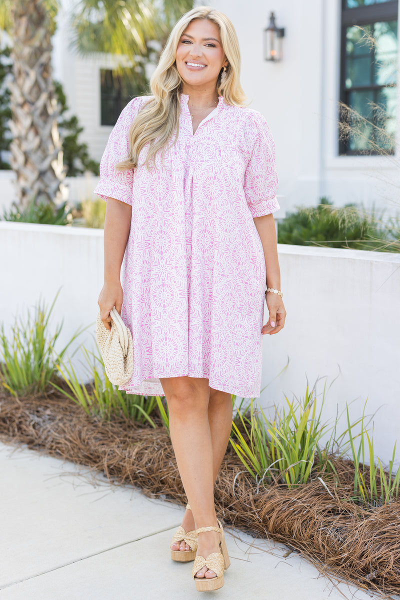 Women's Make My Night Dress, Pink