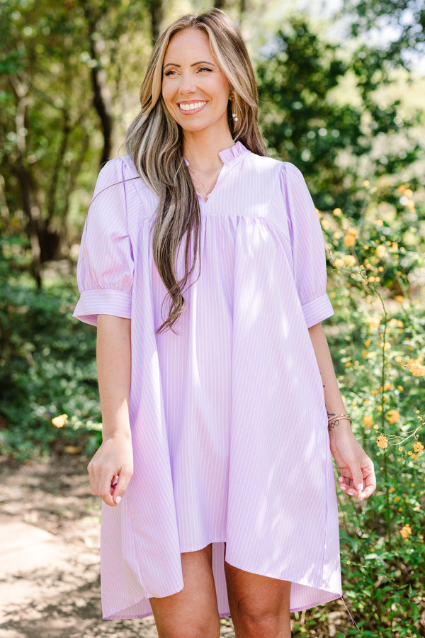 Women's Make My Night Dress, Purple | Size: 3X By Chic Soul Women's Make My Night Dress, Purple | Size: 3X By Chic Soul