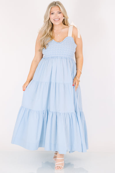 Women's Midnight Garden Dress, Blue