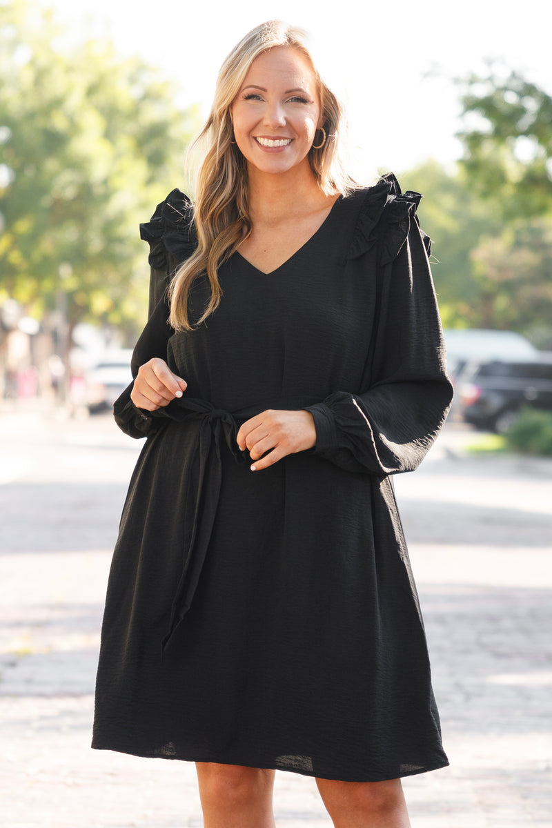 Women's Moonlit Melody Dress, Black | Size: 2X By Chic Soul Women's Moonlit Melody Dress, Black | Size: 2X By Chic Soul