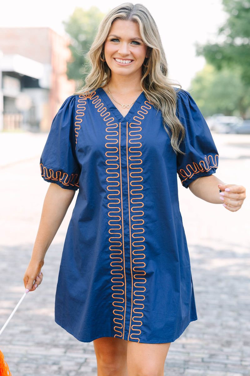 Morning Glory Dress, Blue – Chic Soul