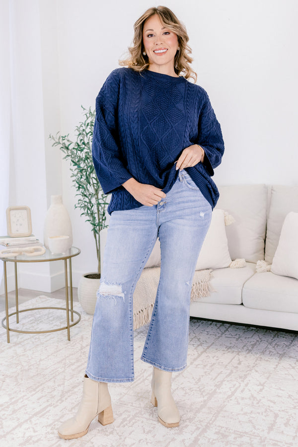 Chic Soul plus size clothing, light wash straight leg jeans with five buttons and distressed rips 