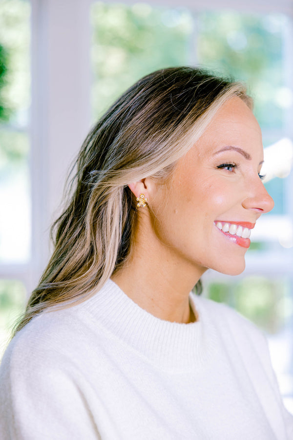 Chic Soul plus size clothing, gingerbread men studs