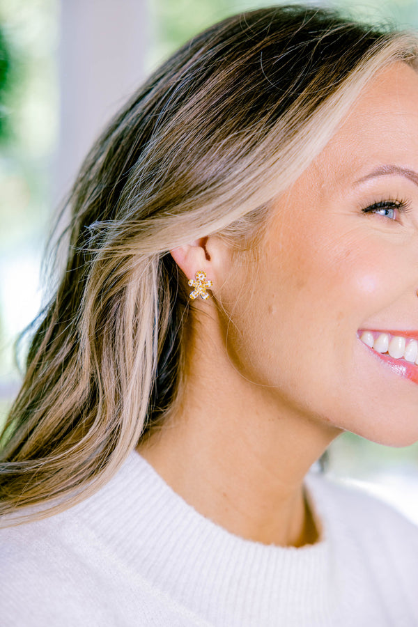 Chic Soul plus size clothing, gingerbread men studs