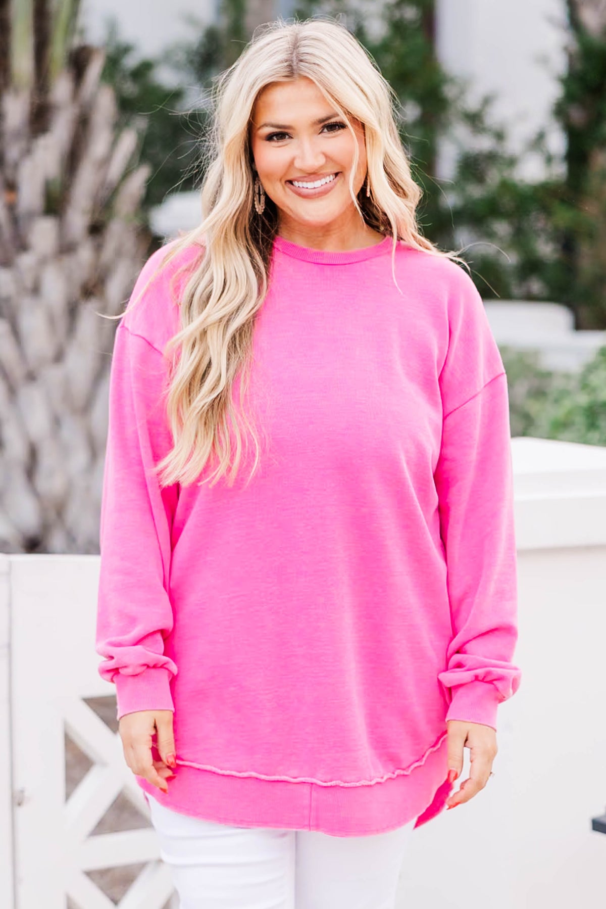 My Life In Pink Tunic, Bubble Gum – Chic Soul