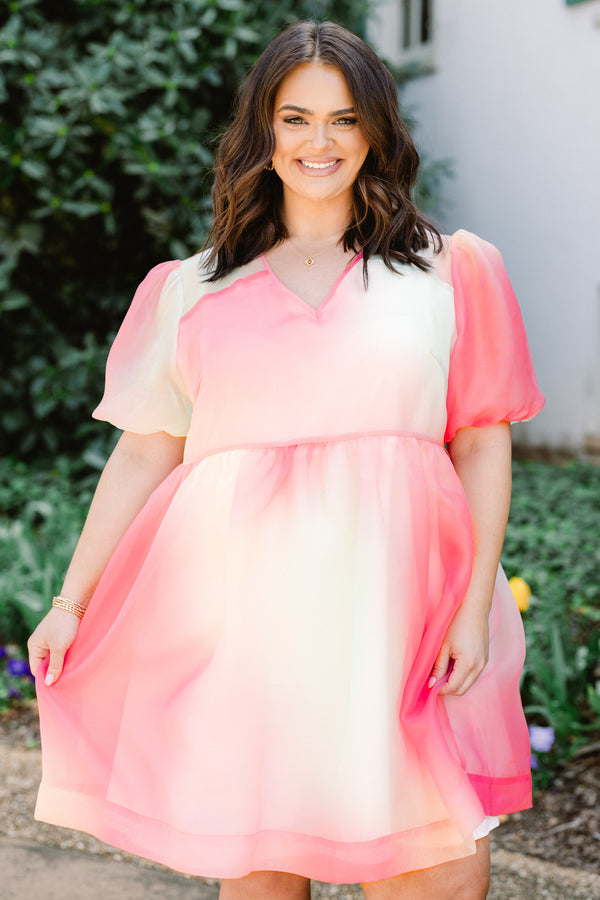 Women's My Palette Dress, Pink