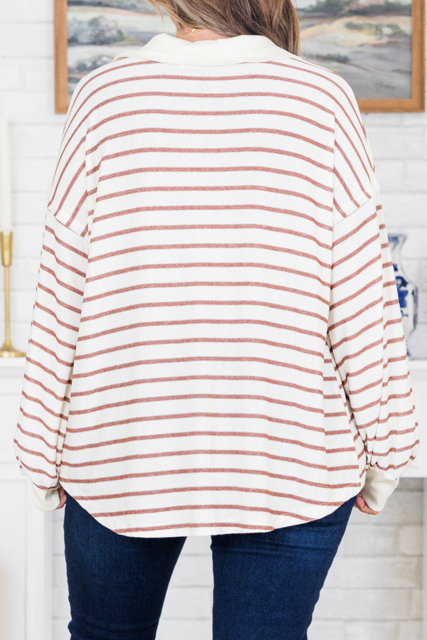 My Wants And Needs Top, Brown