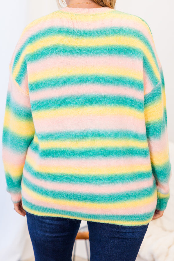 Mystic Mirage Sweater, Mint