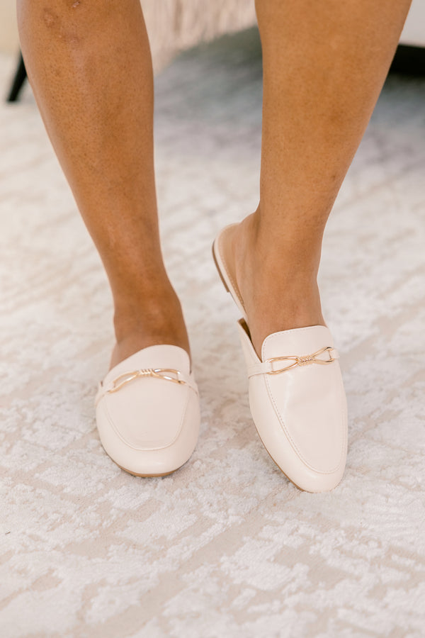 No Better Time Mules, Ivory