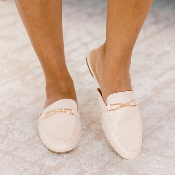 No Better Time Mules, Ivory