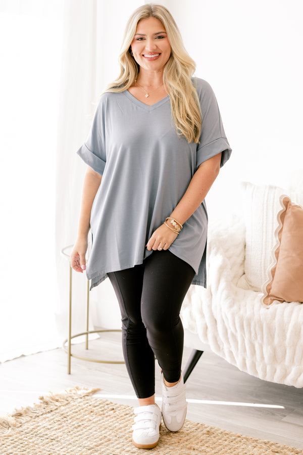 Chic Soul plus size clothing, full length black athletic leggings