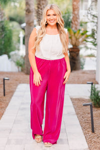 On My Heart Pants, Magenta – Chic Soul