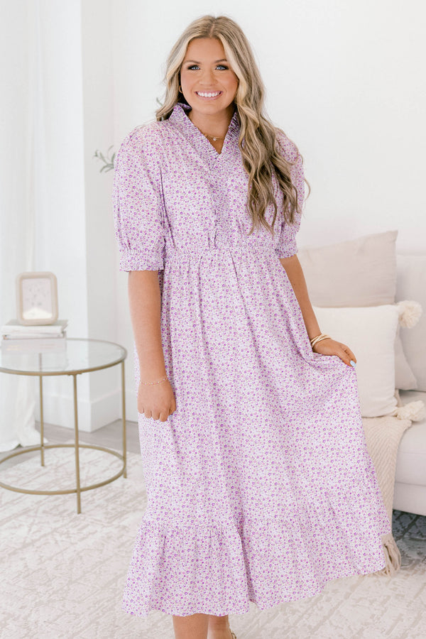 Women's Opportunity Presents Itself Dress, Purple
