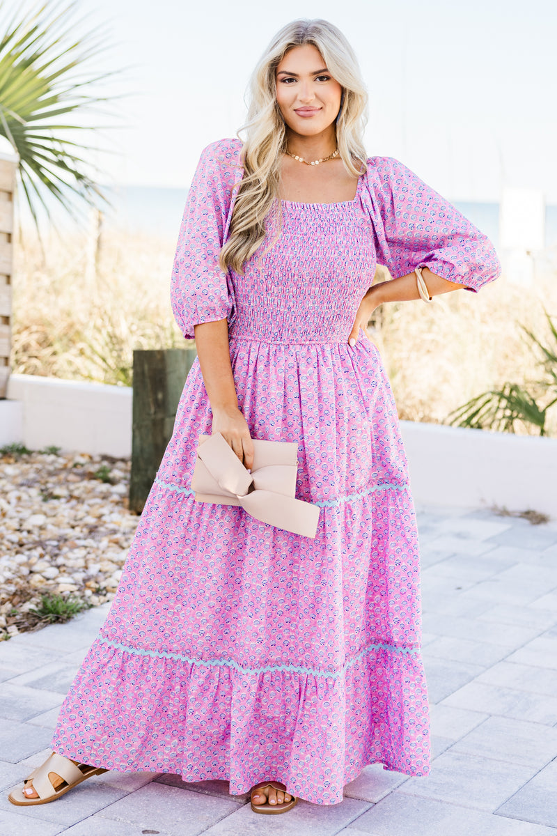 Women's Out of Touch Dress, Pink