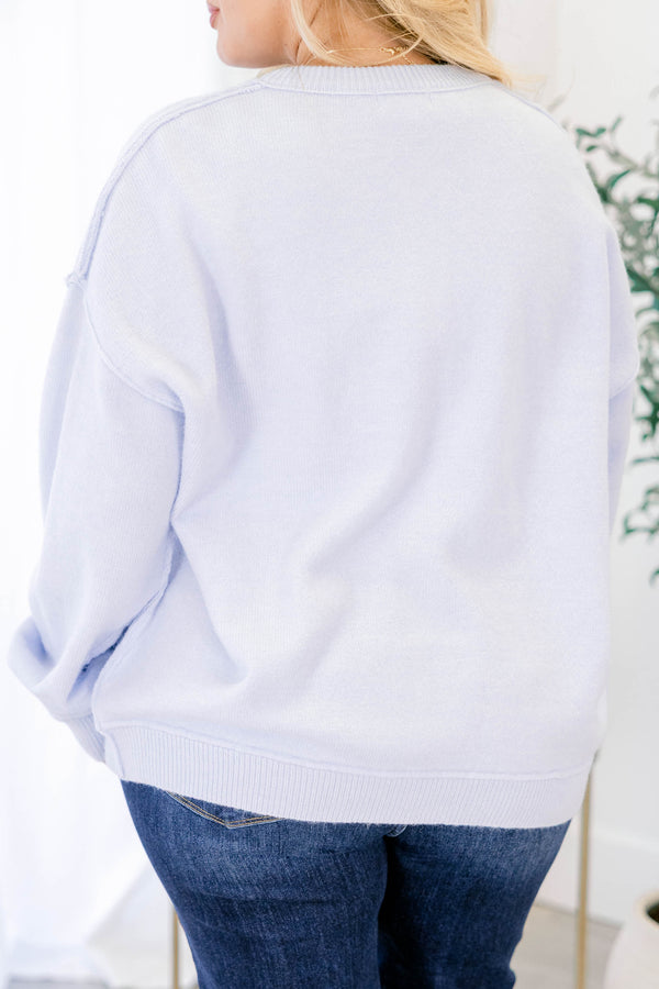 Chic Soul plus size clothing, blue cardigan with brown buttons going down the center of the cardigan