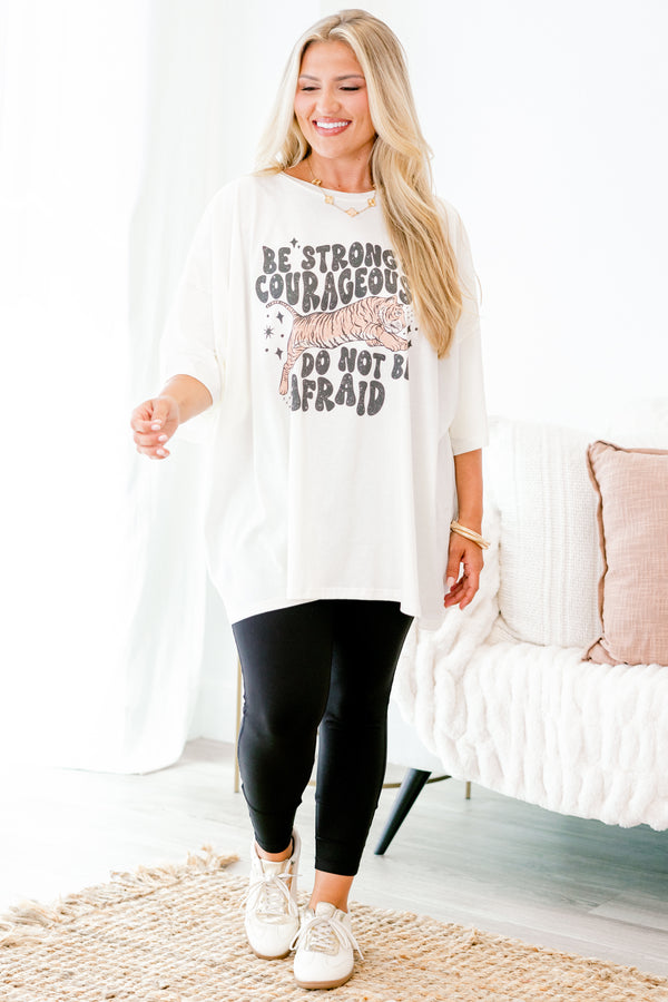 Chic Soul plus size clothing, black ankle length leggings with a thick waistband 
