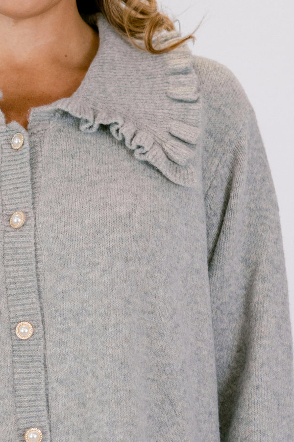 Perfectly Peaceful Cardigan, Gray