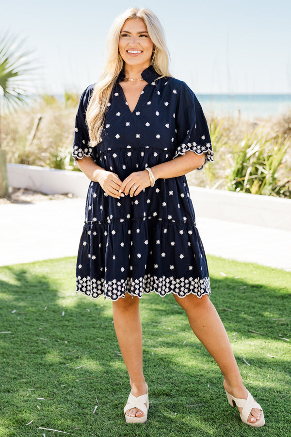 short picnic dress Picnic Invite Mini Dress - White, Large | Hazel and Olive