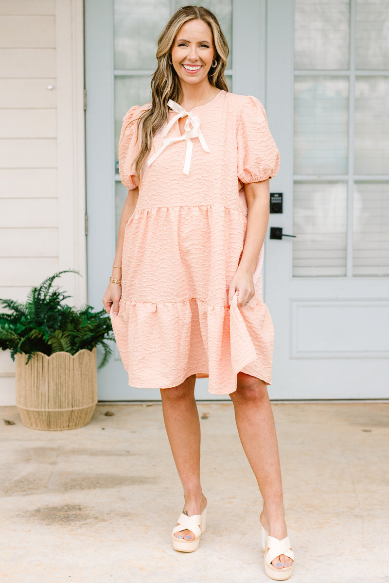 Women's Porcelain Bloom Dress, Pink