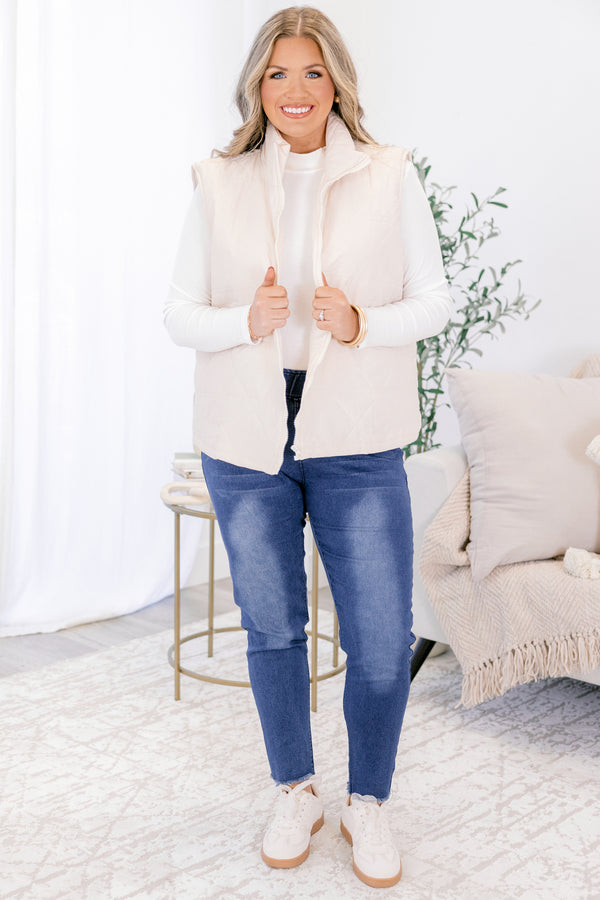 Chic Soul plus size clothing, blue mid wash jeggings with stretchy waistband pockets and raw hem