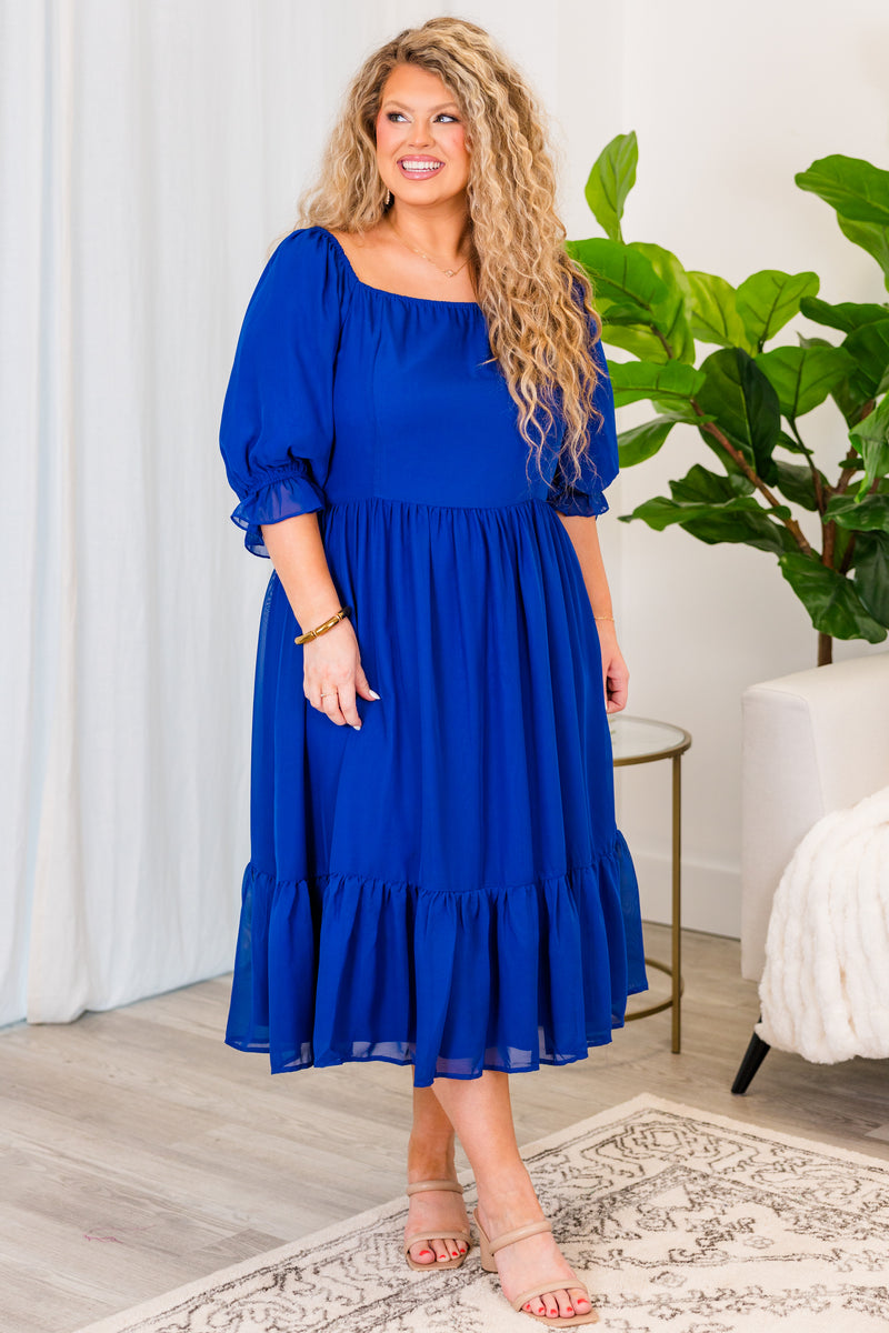 Women's Redeeming Quality Dress, Blue