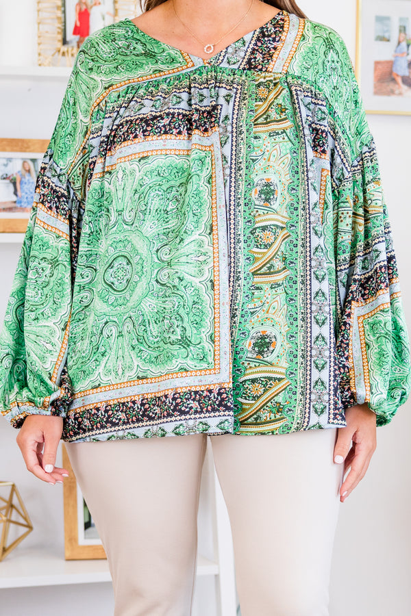 River Maigue Top, Green