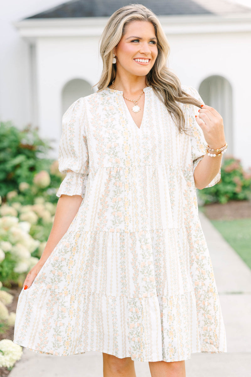 Sands of Life Dress, Cream – Chic Soul