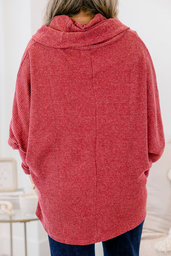 Chic Soul plus size clothing, red turtle neck chunky sweater and maxi dress set