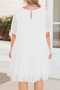 Lots To Love Dress, White – Chic Soul