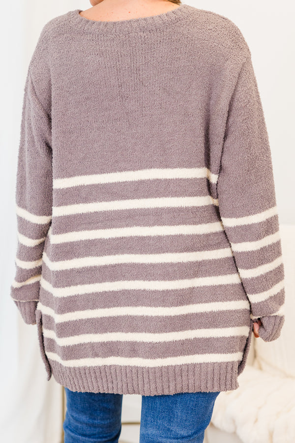 Series Of Notes Sweater, Grey