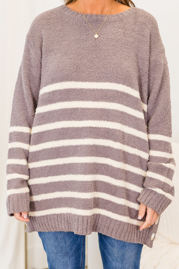 Series Of Notes Sweater, Grey