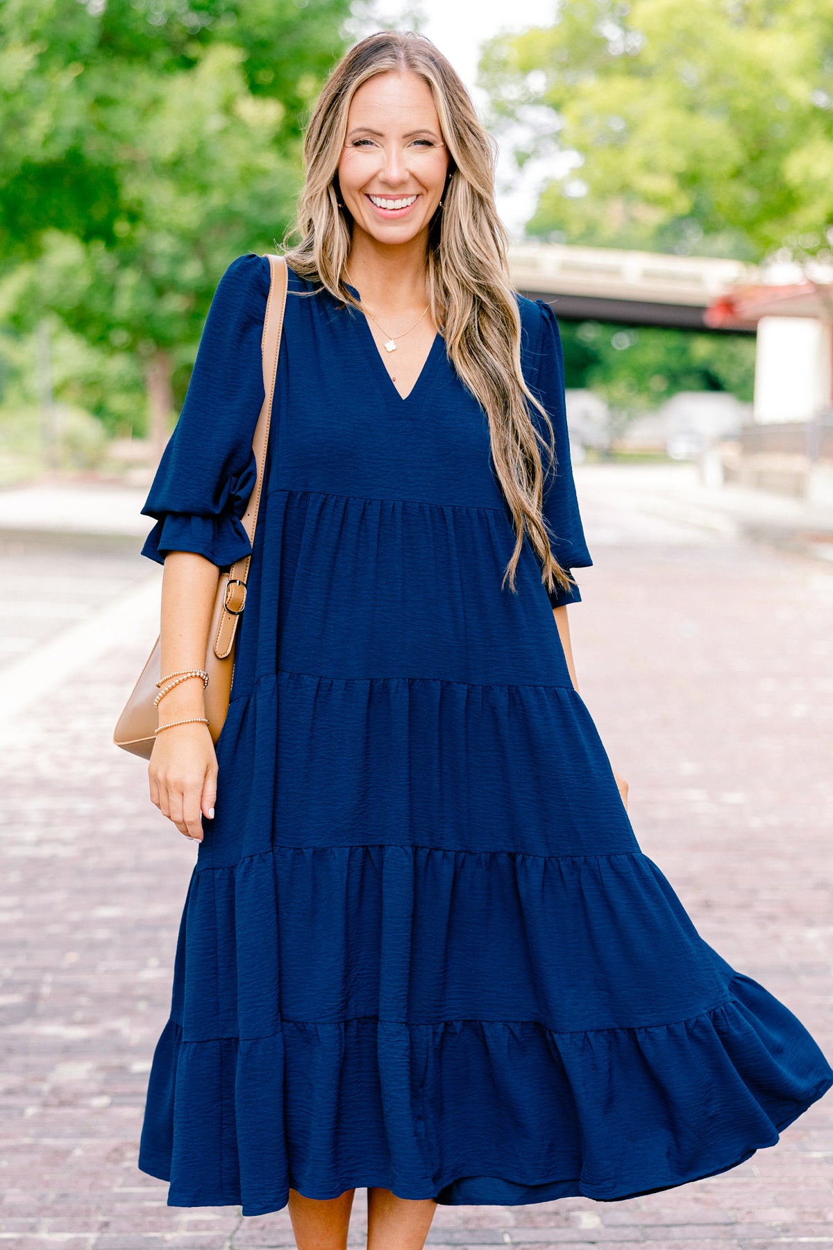 ワンピース ALOHABLOSSOM CHUSENDYE DRESS NYxYExWH Simply The One Dress, Navy – Chic Soul