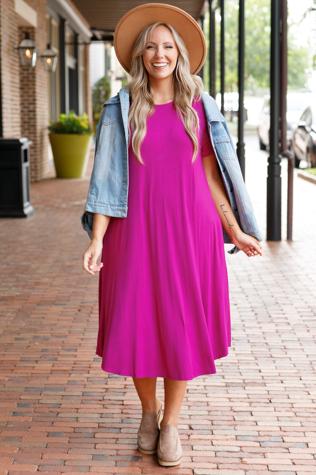 Autumn Stroll Dress, Multi – Chic Soul