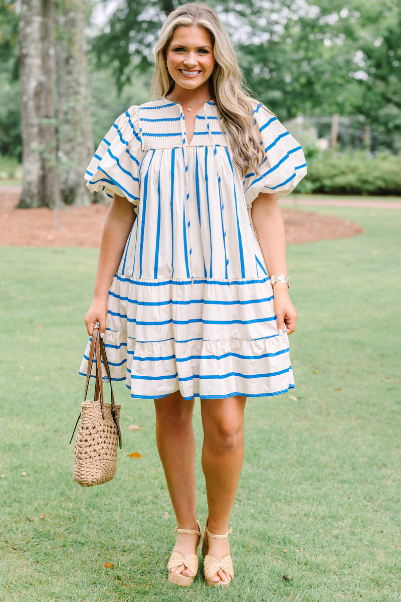 plus size blue and white striped dress Women's Something Good Dress, Color:Weathered Oak Veneer creative-13270492 Black White Zebra Stripe creating a flattering and