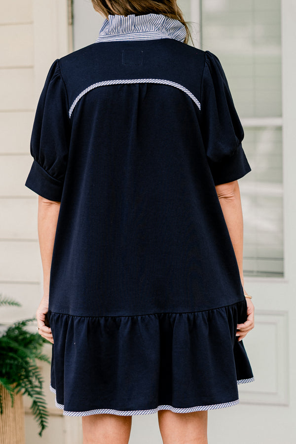 Southern Charm Dress, Navy Chic Soul Southern Charm Dress, Navy Chic Soul