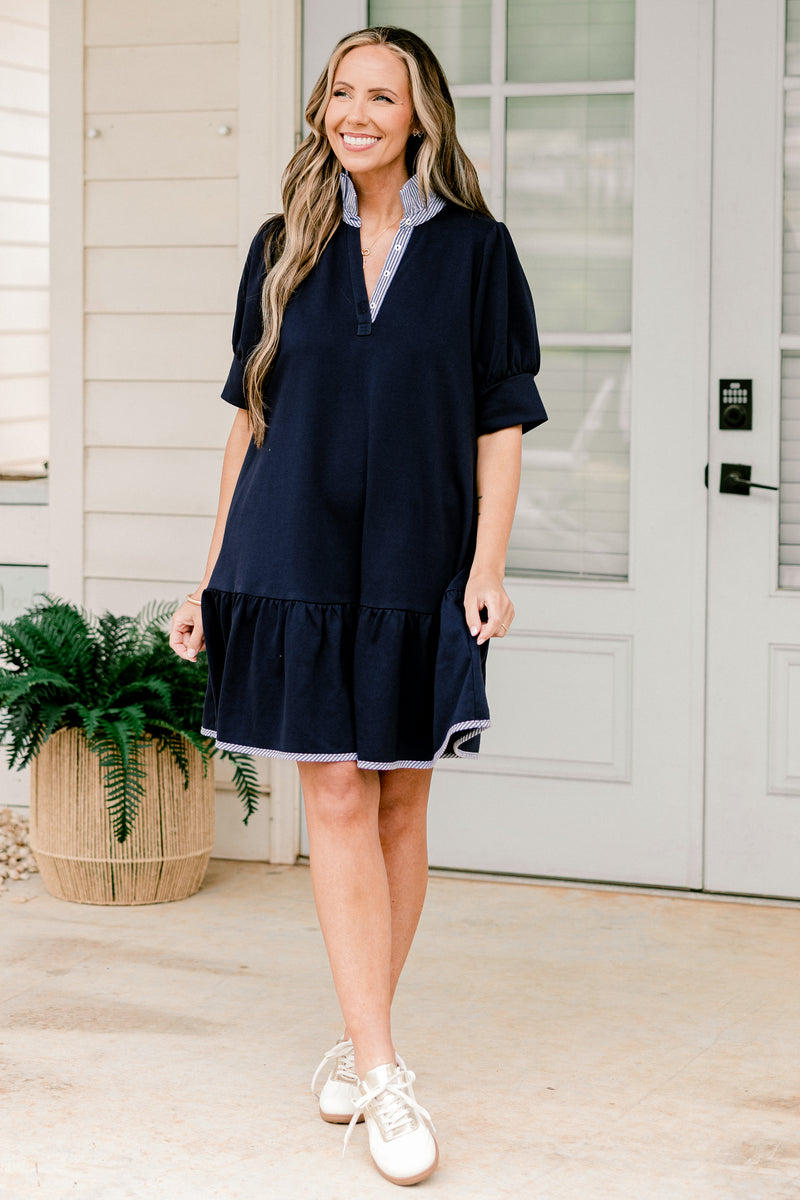 Women's Southern Charm Dress, Blue