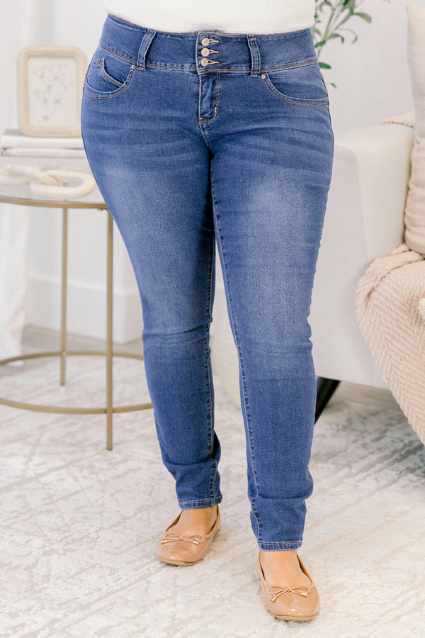 Chic Soul plus size clothing, denim full length  jeggings