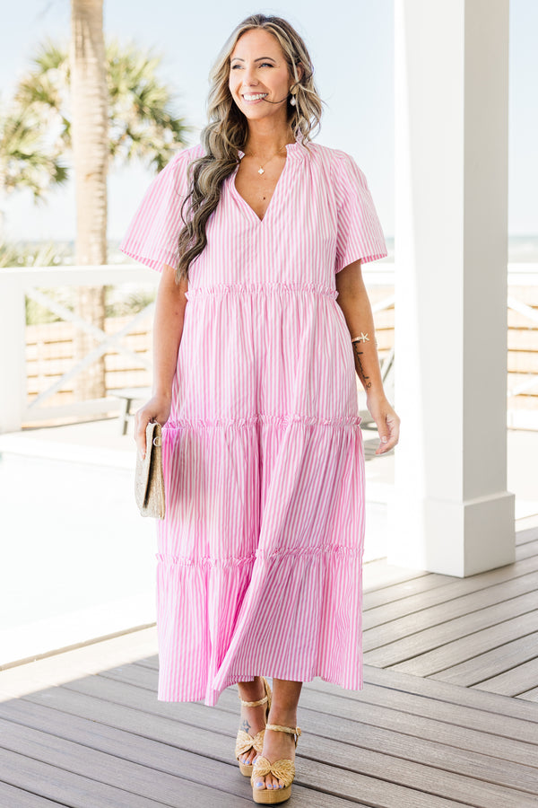 Women's Straight Shot Dress, Pink