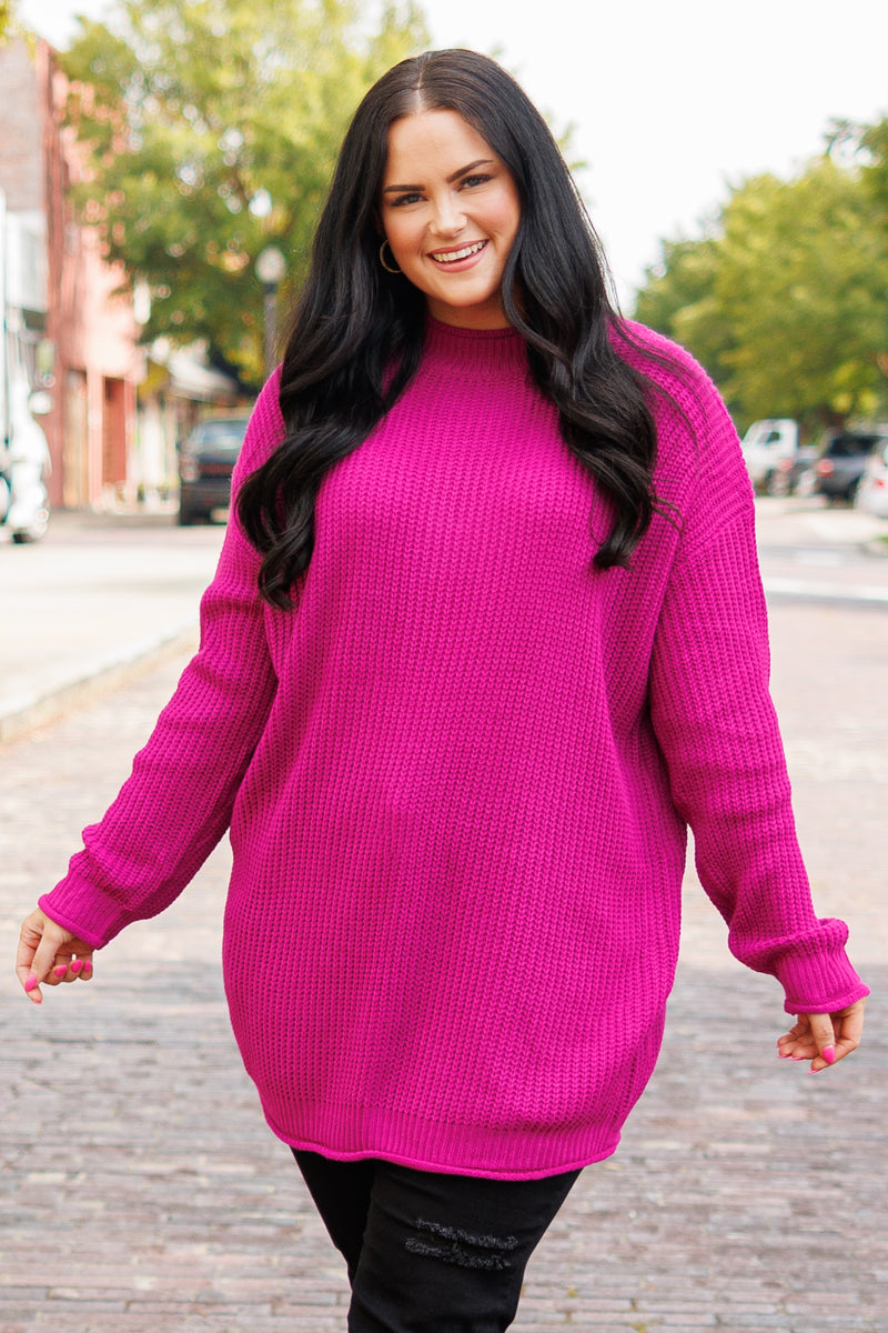 Sweater Dreaming, Magenta – Chic Soul
